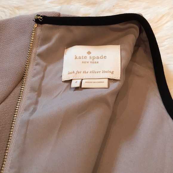 Kate Spade Crepe Scallop Dress Size 4 - Picture 7 of 8